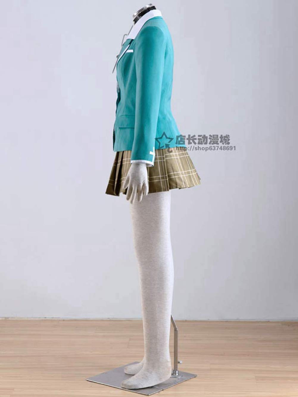 Akashiya Moka Anime Cosplay Costume - School Uniform Outfit for Christmas & New Year Parties, Halloween, Conventions & Themed Events