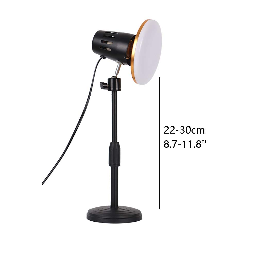 Professional Ring Light with Cold & Warm Lighting - Compatible with Phone, Computer, Webcam for Video Conferencing, Zoom Calls, Selfies & Makeup | Adjustable White + Warm Light for Perfect Illumination (Ideal for Home Office, Content Creation & Beauty Studio)