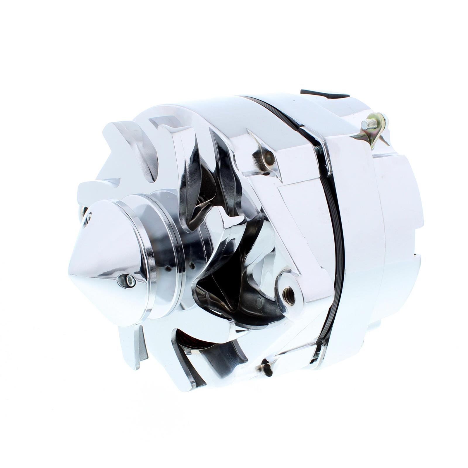 Tuff Stuff 7140ABULL Chrome 140 Amp High Output Alternator for GM Trucks & SUVs - Perfect for Off-Roading, Towing & Performance Upgrades