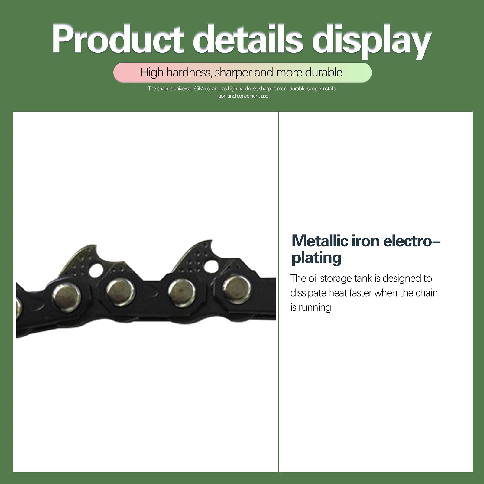 VOBOR 1 Pair Steel Trimmer Accessories - Universal Garden & Lawn Mower Parts for Yard Maintenance - Compatible with Brush Cutters & Weed Eaters - Perfect for Landscaping, Lawn Care & Professional Gardening