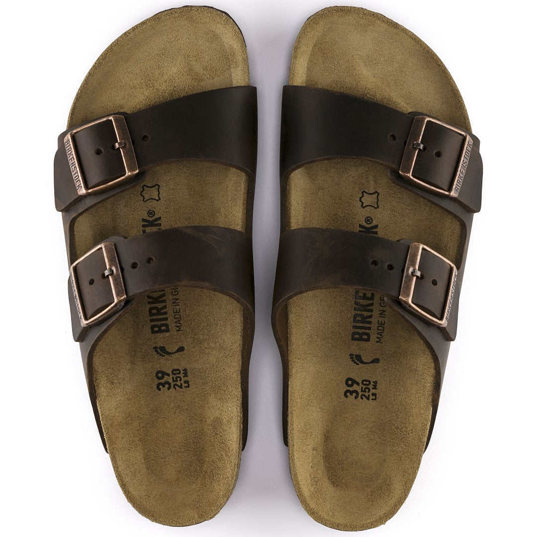 Arizona Oiled Leather Sandals for Women | Comfortable & Stylish Summer Footwear | Perfect for Beach, Vacation & Casual Outings