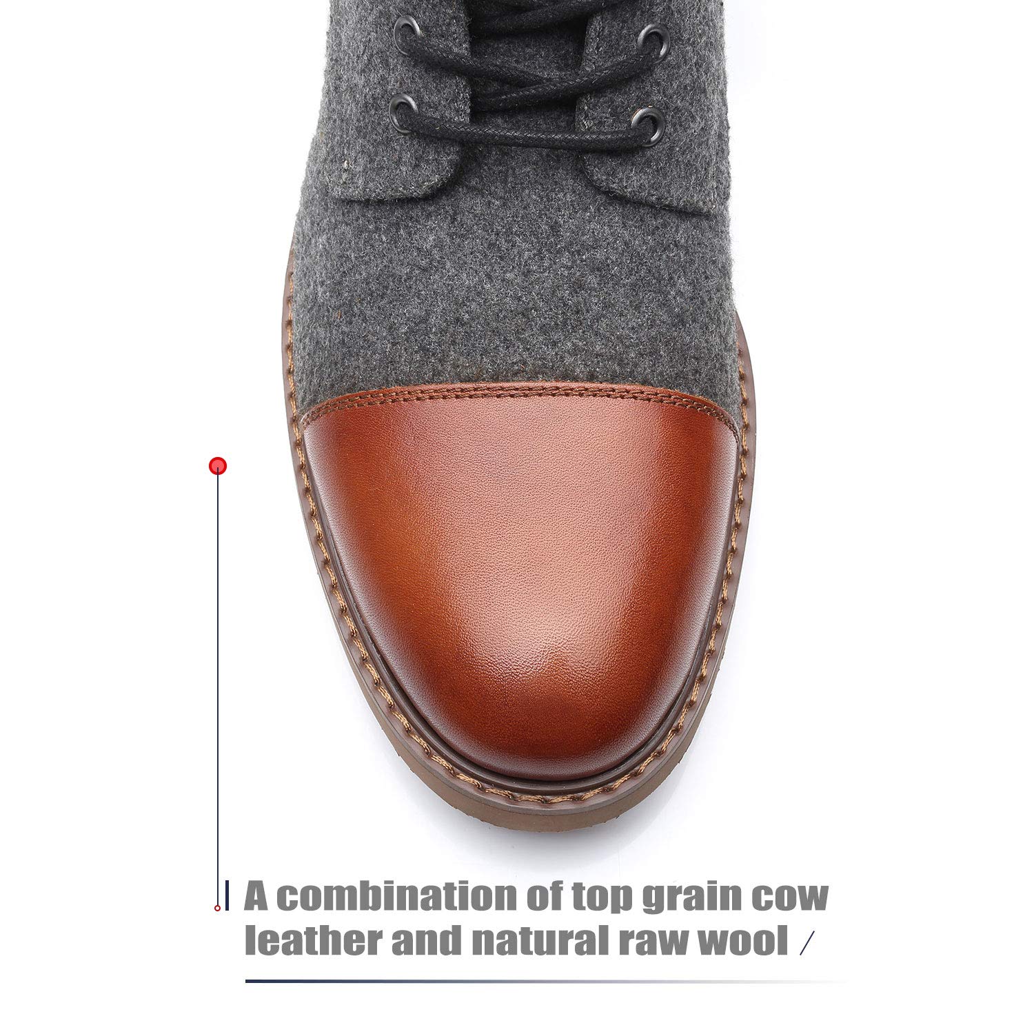 Men's Leather Slip-On Loafers - Comfortable Business Casual Dress Shoes for Work & Office | Classic Penny Loafers for Professional & Formal Occasions