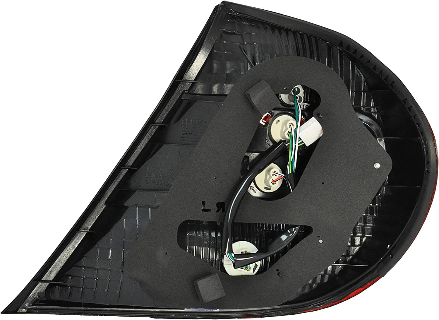2002-2004 Toyota Camry OE Fitment LED Brake Tail Lights Assembly Pair - Left Driver & Right Passenger Side Replacement - Perfect for Night Driving & Enhanced Safety