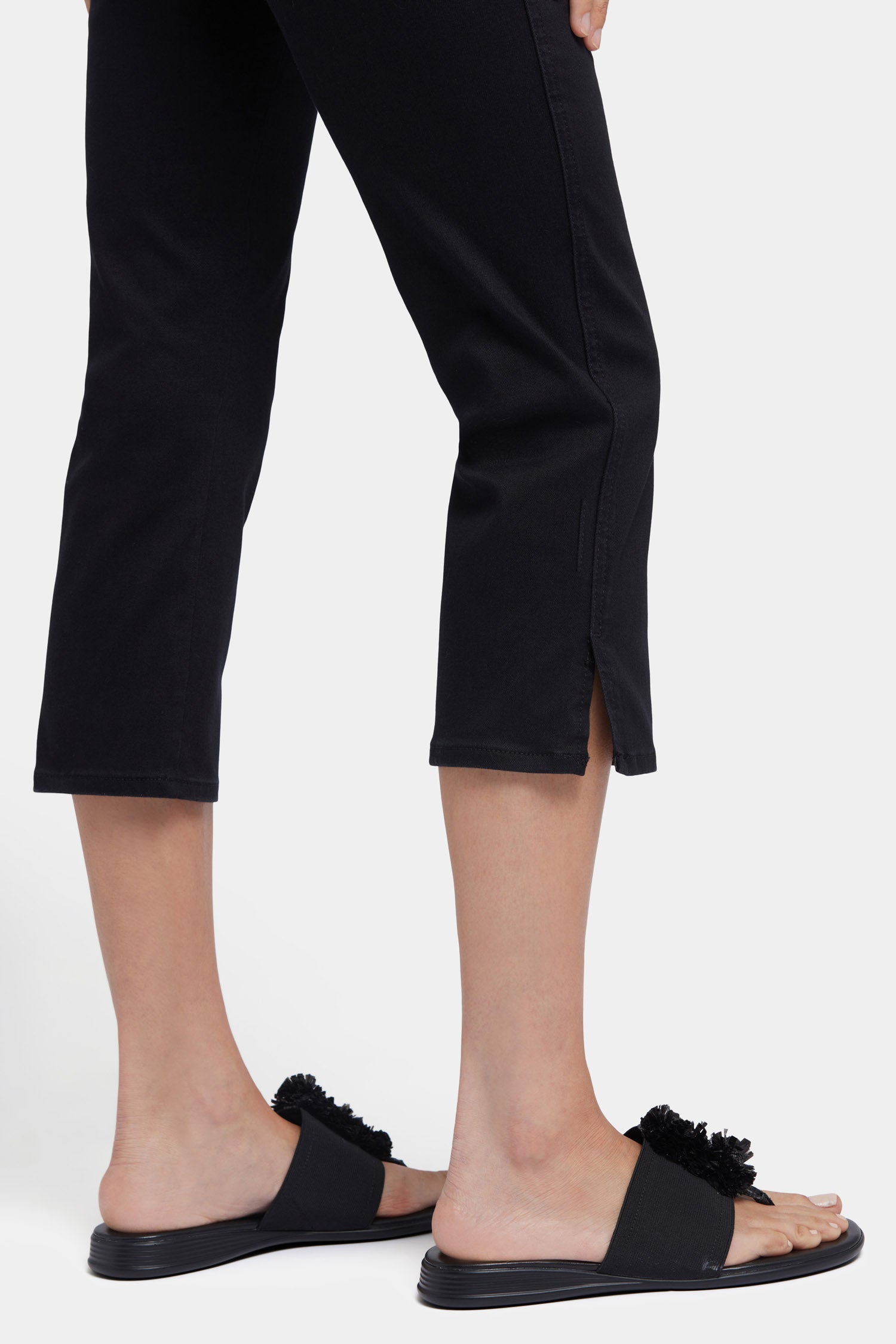 Chloe Capri Jeans for Women - High Waisted Black Denim Pants | Casual & Summer Style | Perfect for Beach, Travel & Everyday Wear