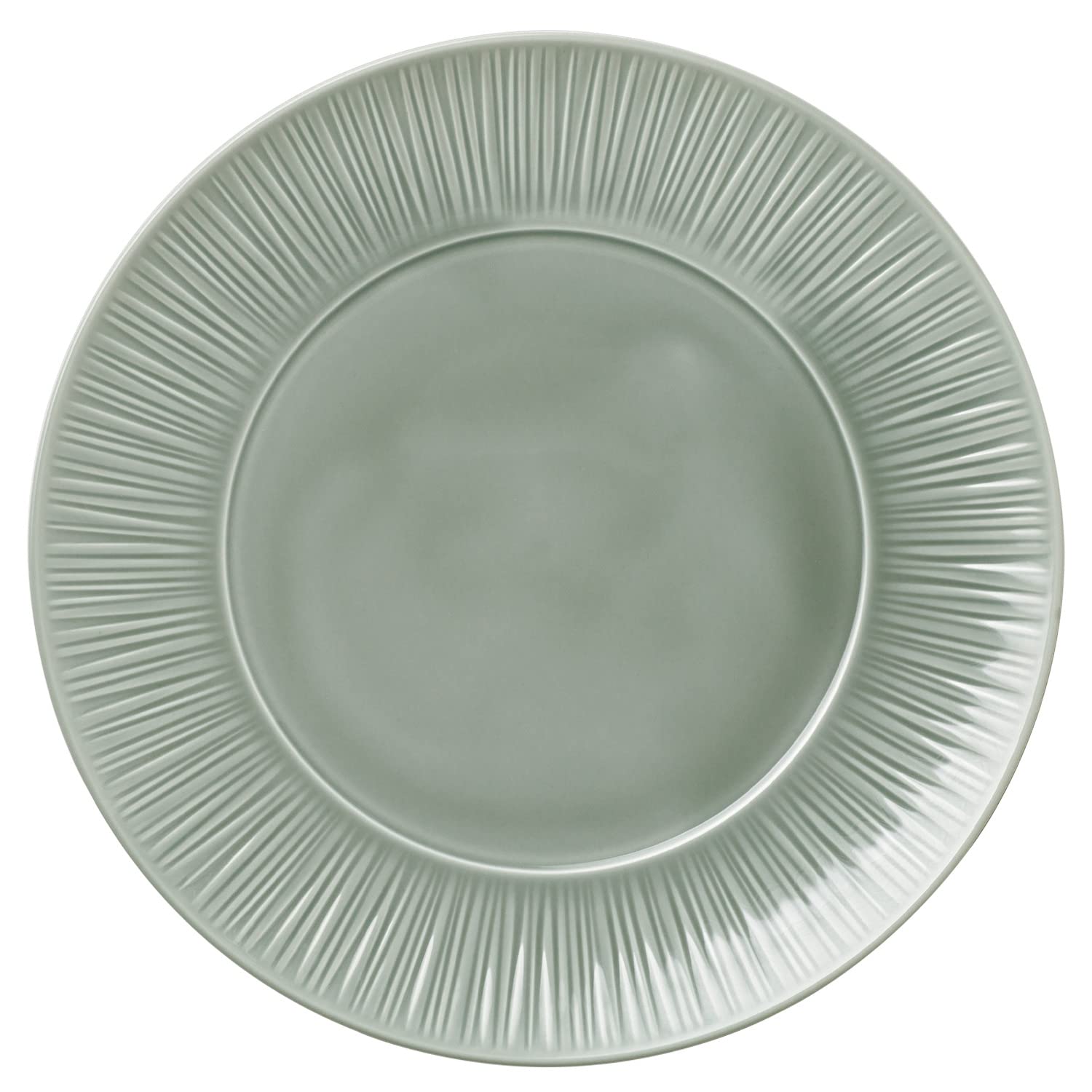 Noritake 1724L/90021 Conifer Ash Fine Porcelain Dinner Plate - Microwave & Dishwasher Safe - Elegant Gray & White Design - Perfect for Everyday Dining & Formal Occasions