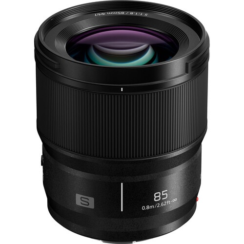 Panasonic LUMIX S 85mm F1.8 Full Frame Lens - Premium Portrait Photography Lens for Mirrorless Cameras, Perfect for Weddings, Events & Professional Studio Shoots