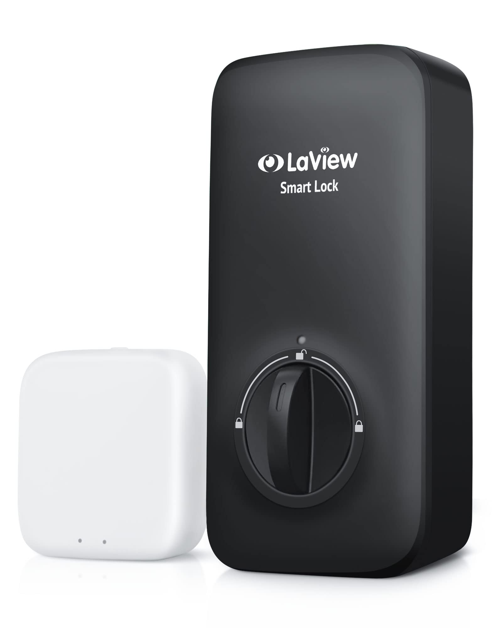 LaView Smart WiFi & Bluetooth Door Lock - Keyless Entry, Wireless Smart Lock for Home Security, Compatible with Alexa & Fits Existing Deadbolt - Perfect for Apartments, Rentals & Smart Homes