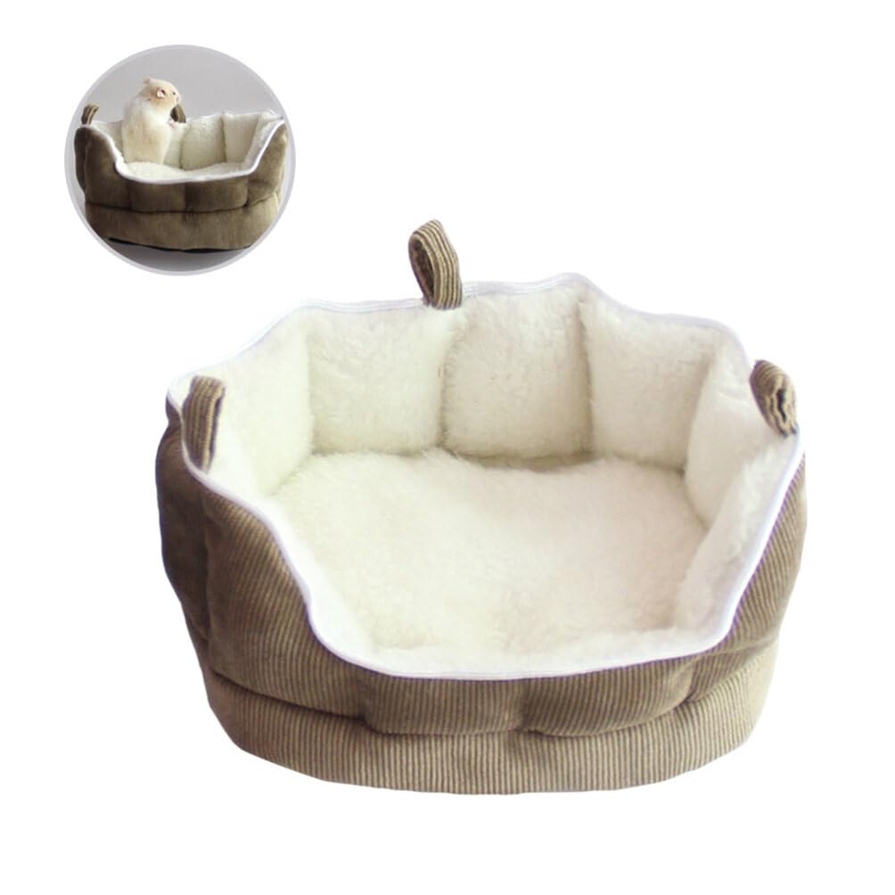 Balacoo Small Pet Couch Sofa Hammock Bed for Guinea Pigs, Hamsters, Ferrets - Cozy Lounger for Small Animals in Living Room or Bedroom