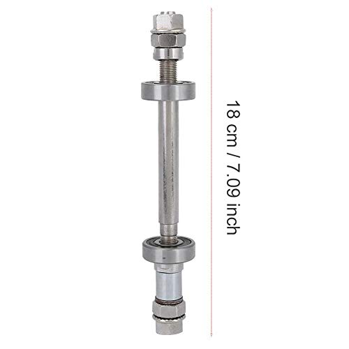 VGeby Bike Wheel Hub Axle - Front & Rear Solid Shaft Lever Repair Tool for Bicycle Maintenance | Professional-Grade DIY Bike Repair Kit for Home Mechanics & Cycling Enthusiasts | Perfect for Road, Mountain & Commuter Bikes