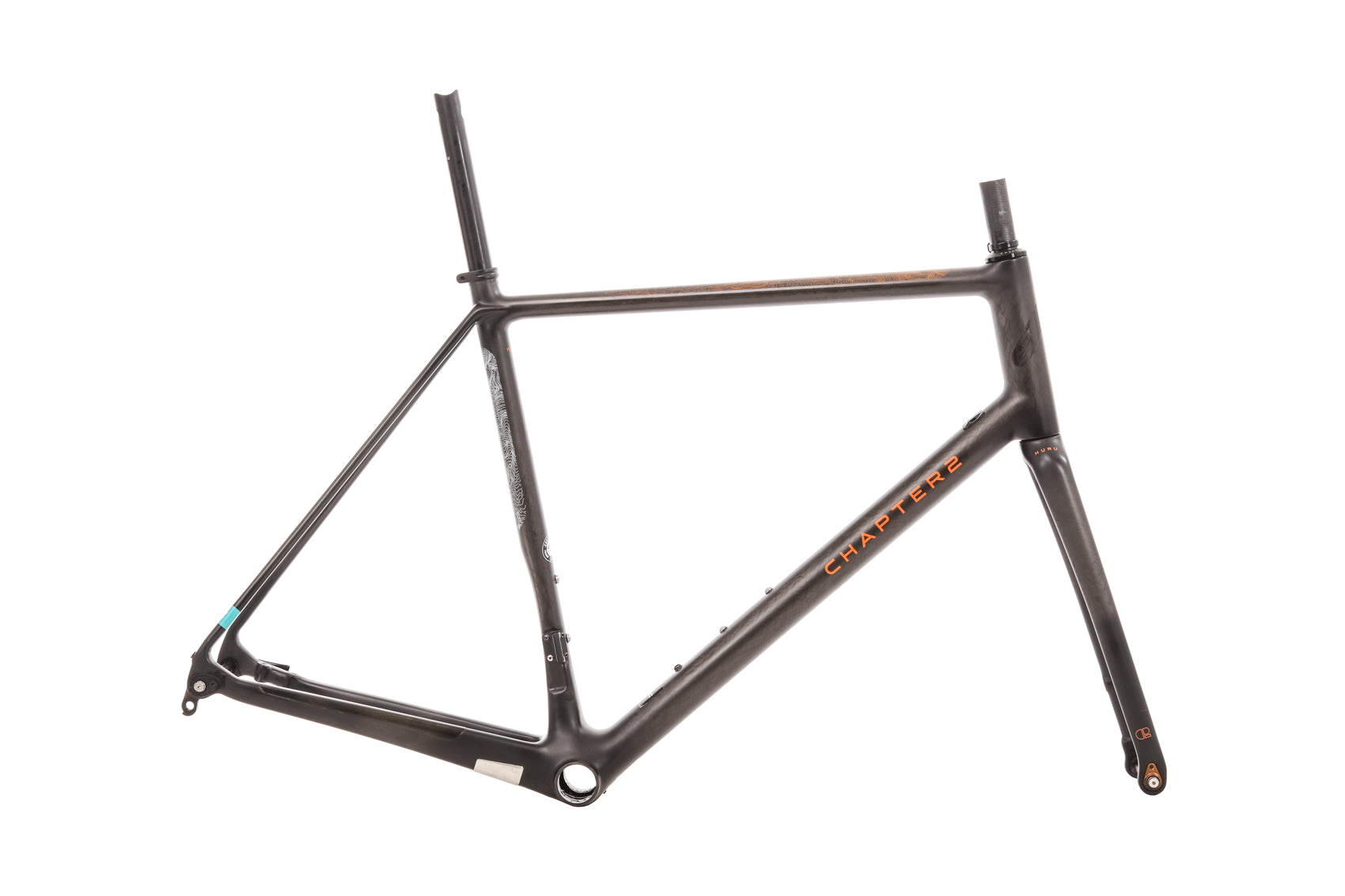 2020 Chapter2 HURU Limited Edition X Large Frameset - Premium Carbon Road Bike Frame for Competitive Cycling & Endurance Races | Perfect for Triathlons, Gran Fondos & High-Performance Road Riding