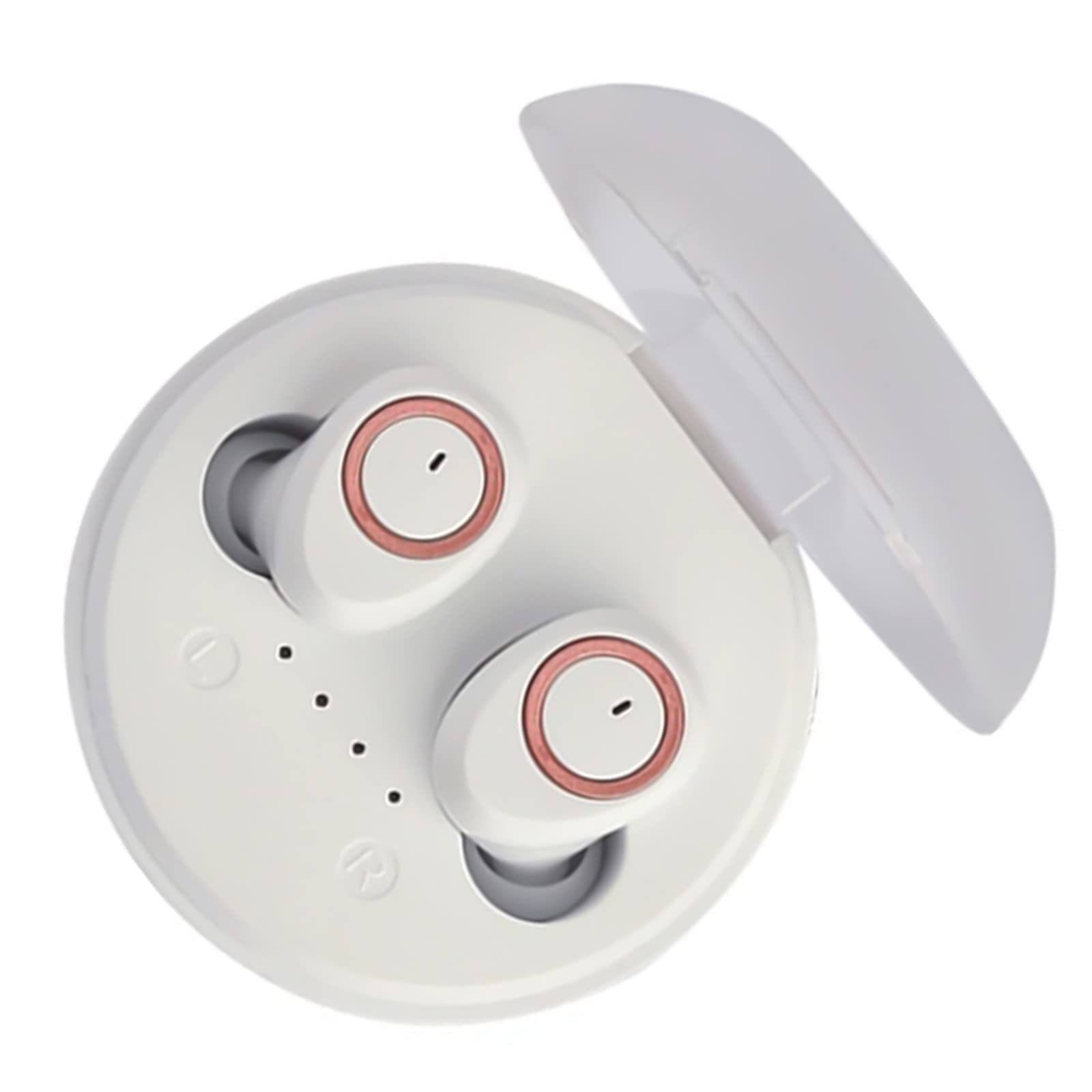 Wireless Bluetooth 5.0 Earbuds - Stereo Sound Gaming Headphones with Built-in Mic, Sports Earphones for Gym, Workouts & Running - Sweatproof Wireless Earbuds for iPhone Android Devices