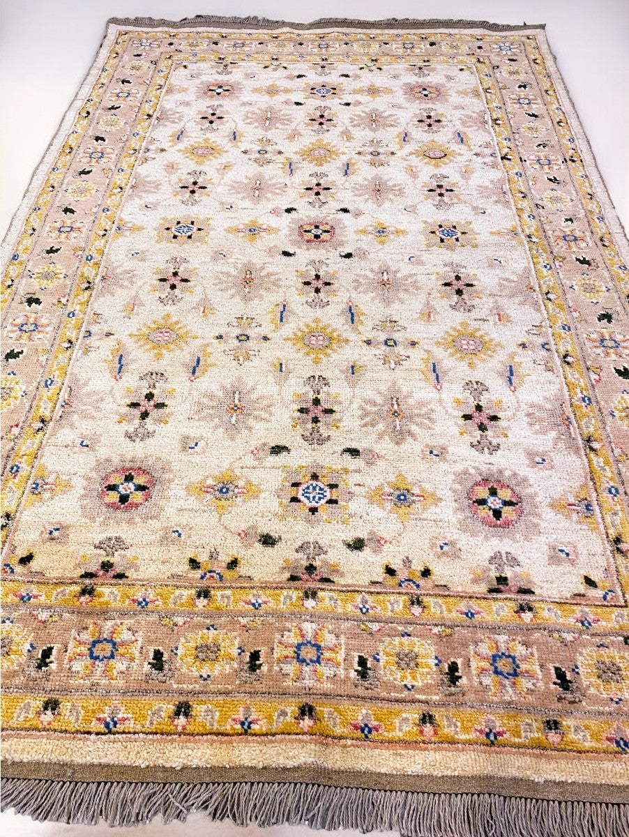 Handmade Koniglich Oushak Wool Rug - Custom Size Luxury Area Rug for Living Room, Bedroom & Dining Room Decor
