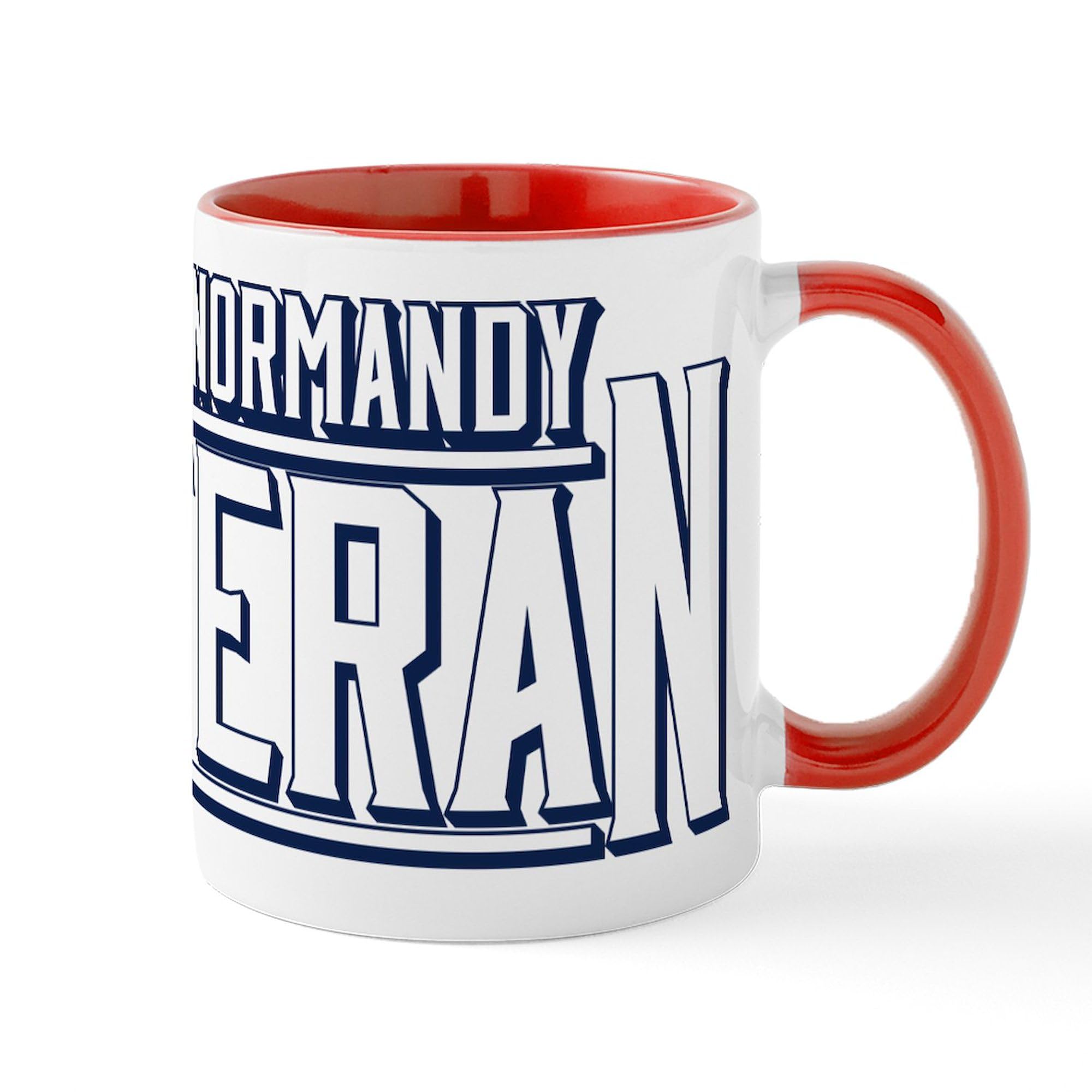 D-Day Normandy 11 oz (325 ml) Ceramic Coffee Mug - WWII Military Themed Gift for Veterans & History Buffs - Perfect for Morning Coffee, Office Use & Collectors