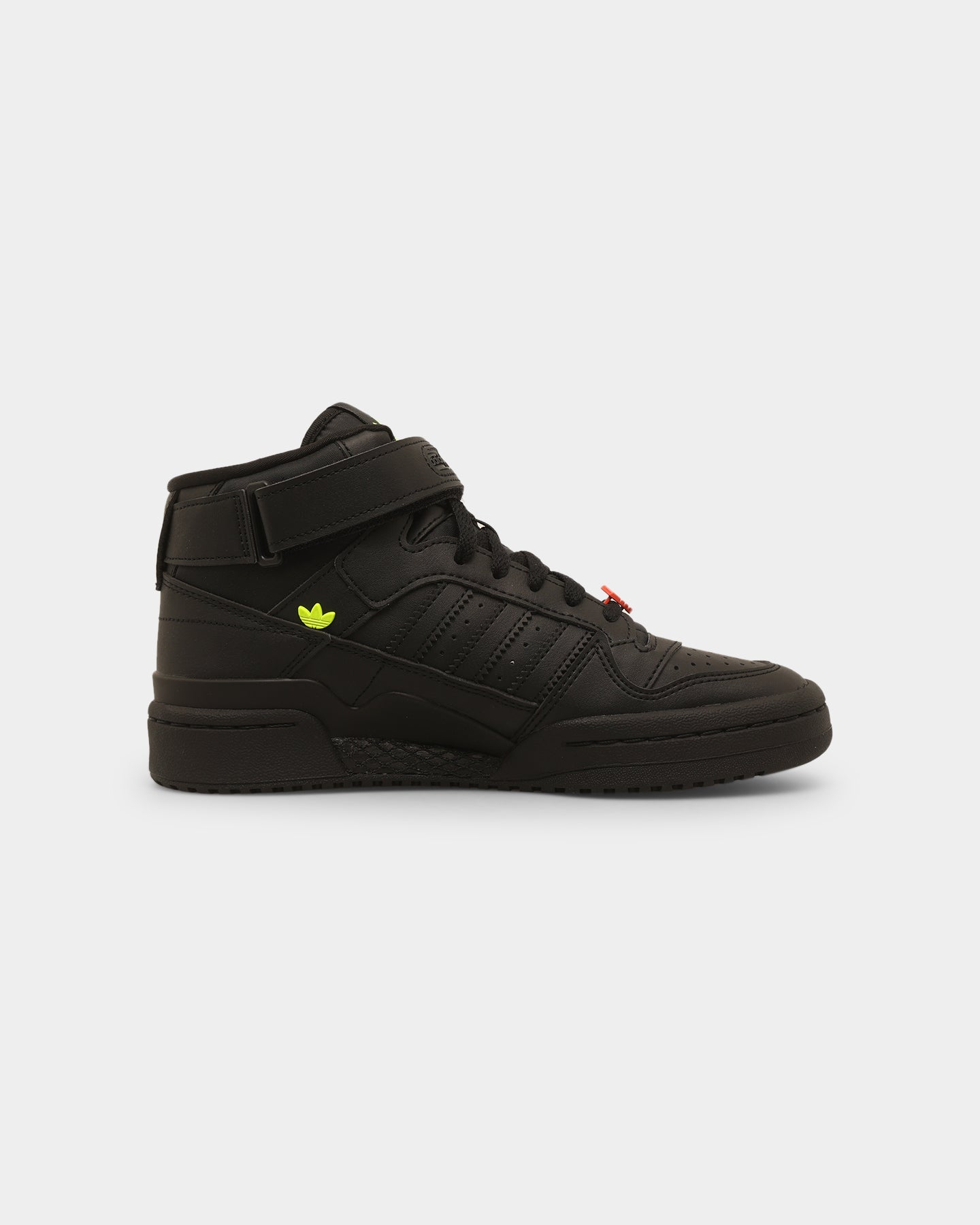 Adidas Kids' Forum Mid J Sneakers - Core Black Basketball Shoes for Boys & Girls - Perfect for School, Sports & Casual Wear