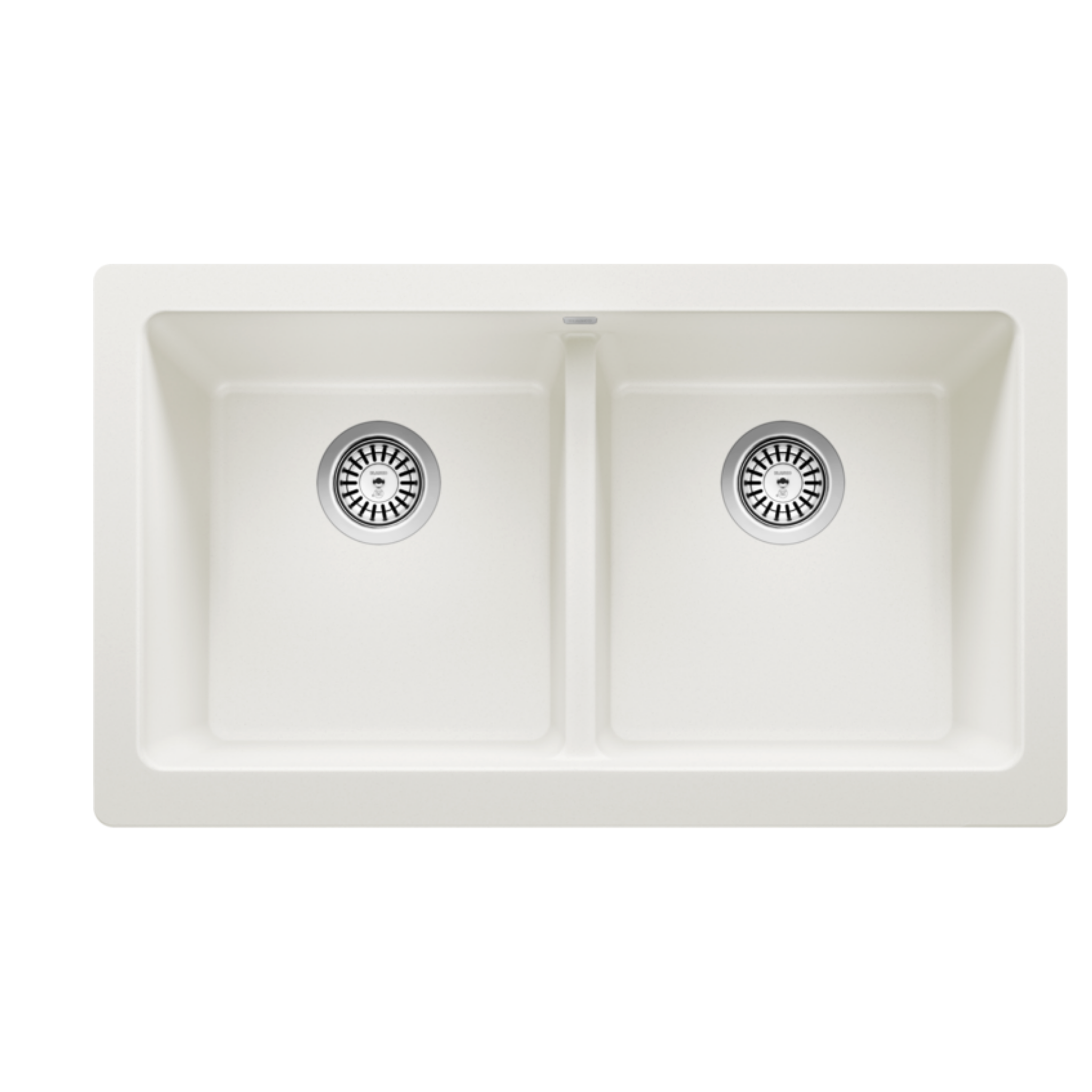 Blanco Vintera 33 Equal Double Bowl Apron Front SILGRANIT Kitchen Sink - Perfect for Farmhouse & Modern Kitchen Designs