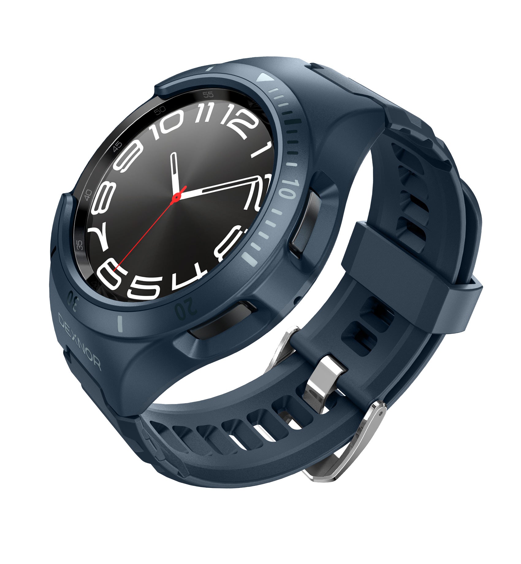 Premium Leather Band for Samsung Galaxy Watch 6 Classic (43mm) - Comfortable & Durable Replacement Strap for Workouts, Office & Everyday Wear