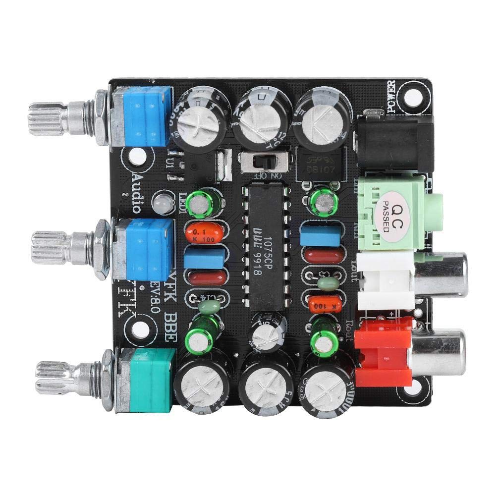 Socobeta High-Sensitivity 2-Channel HiFi Audio Amplifier Module - Portable Preamp Board with Digital Mixer for DIY Home Theater, Car Audio & Professional Studio Use