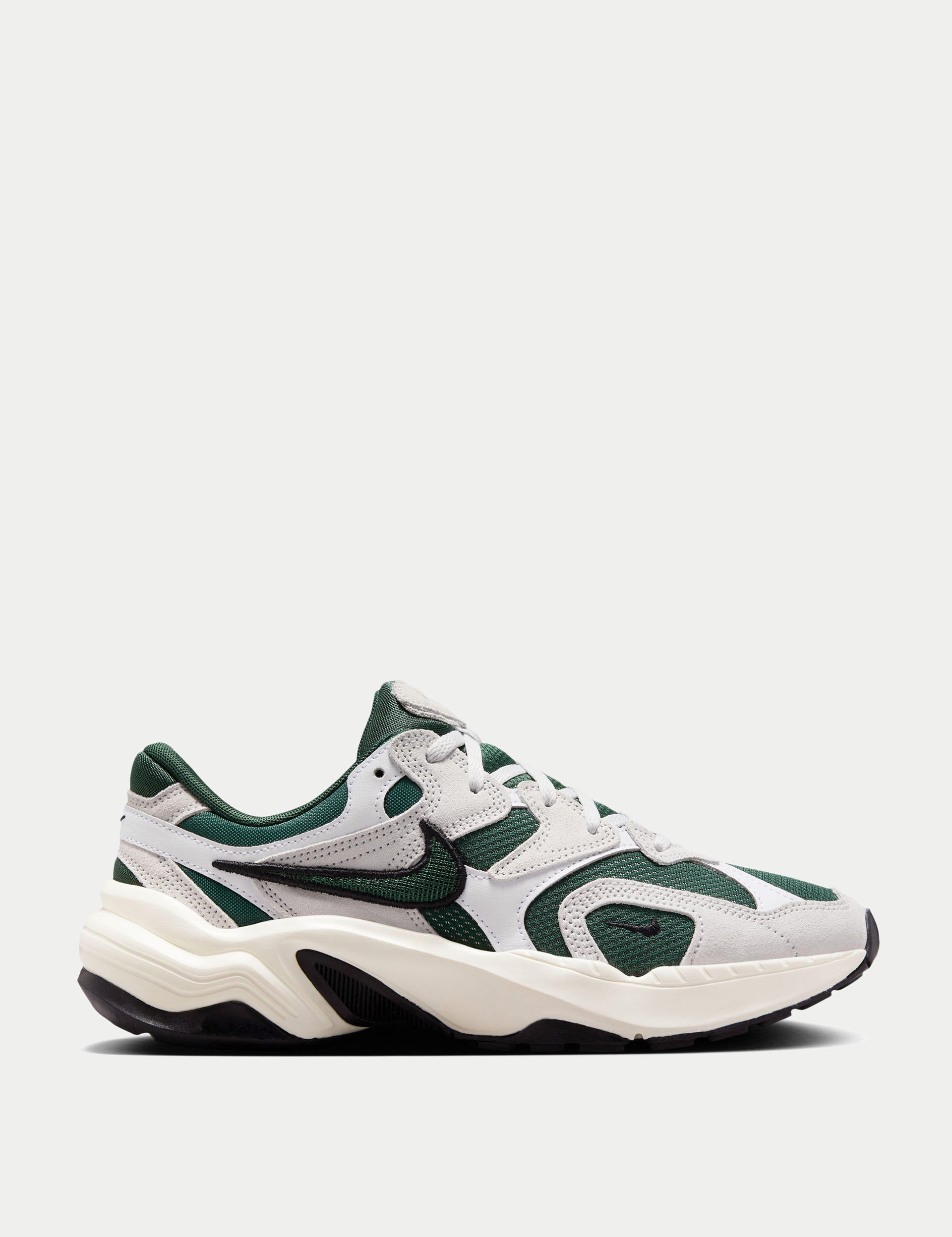 AL8 Running Shoes for Men & Women - Lightweight White/Fir/Photon Dust/Sail Sneakers for Jogging, Gym Workouts & Casual Wear