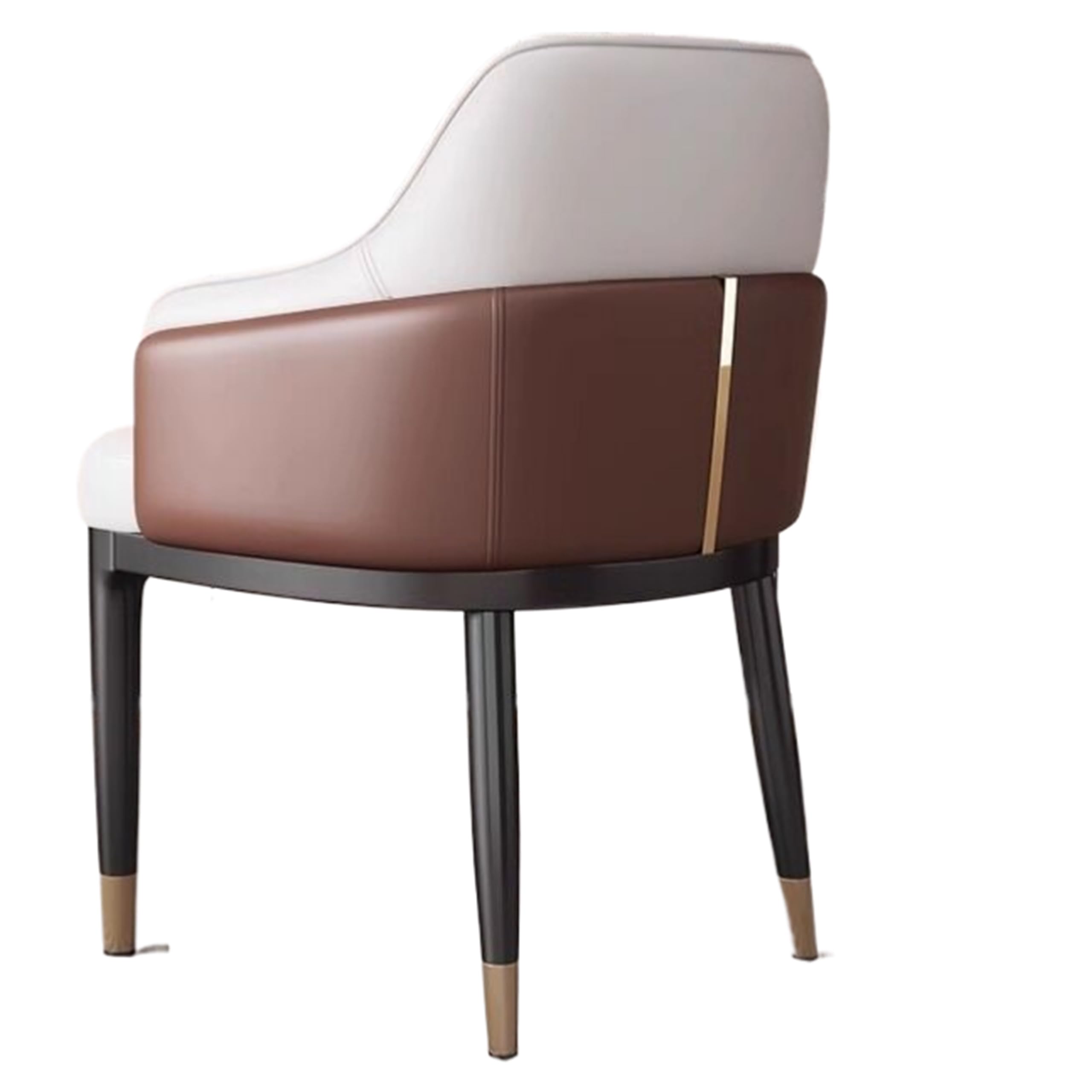 Eco-Friendly Leather Dining Chairs Set - Modern Minimalist Design for Home, Hotel, Office & Coffee Shop - Durable & Comfortable Seating Solution for Dining, Meetings & Relaxation