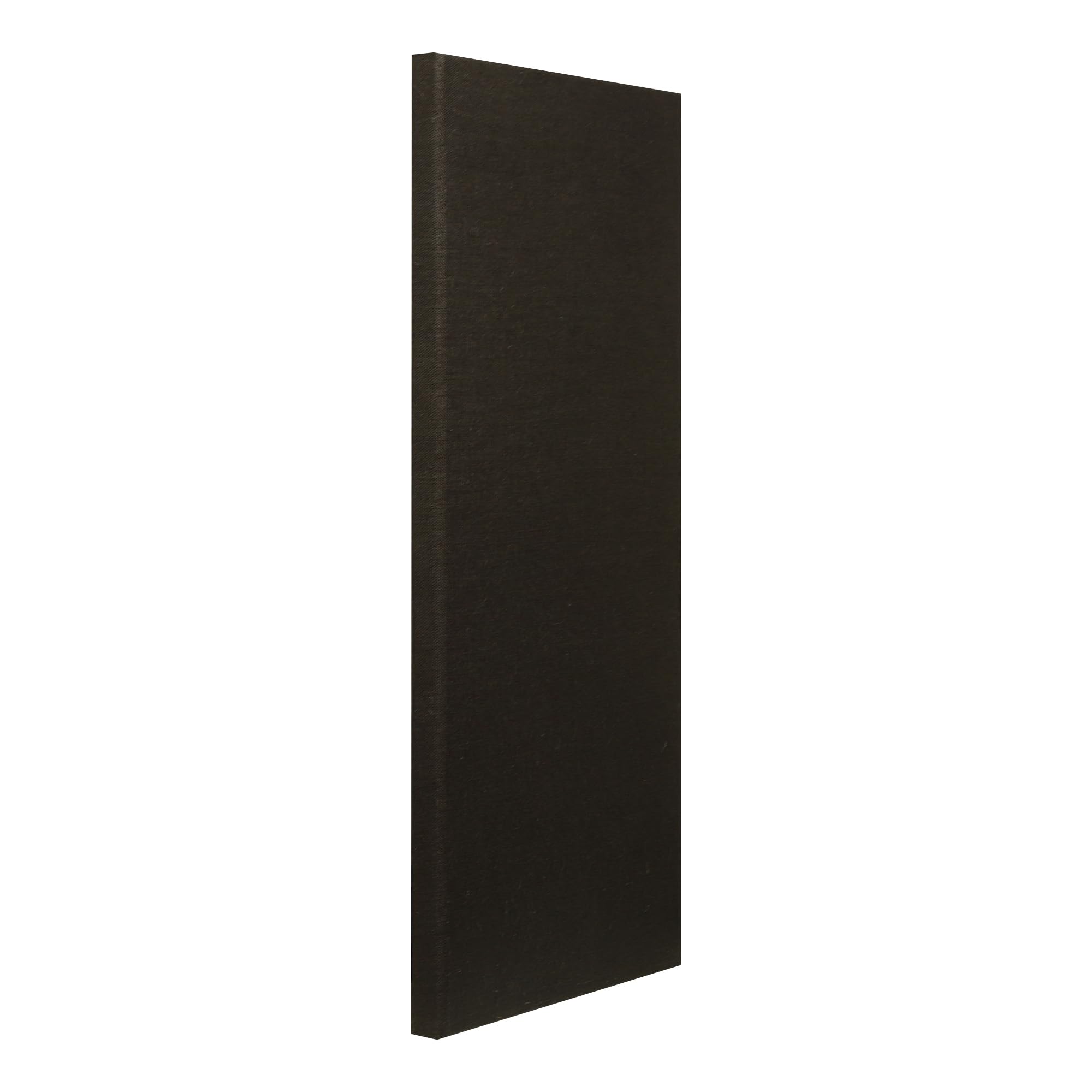 ATS Acoustics 24x48x2 Inch Black Beveled Edge Acoustic Panels - Sound Absorbing Noise Dampening Wall Treatment for Home Studios, Offices & Theaters