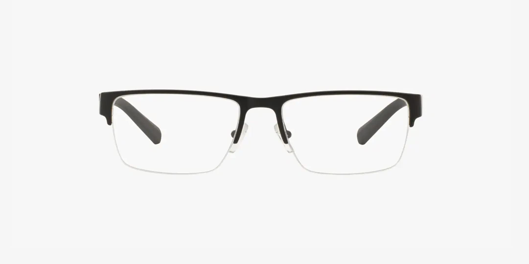 Armani Exchange AX1018 Men's Rectangular Prescription Glasses Frames - Lightweight & Durable Eyewear for Work, Driving & Everyday Use