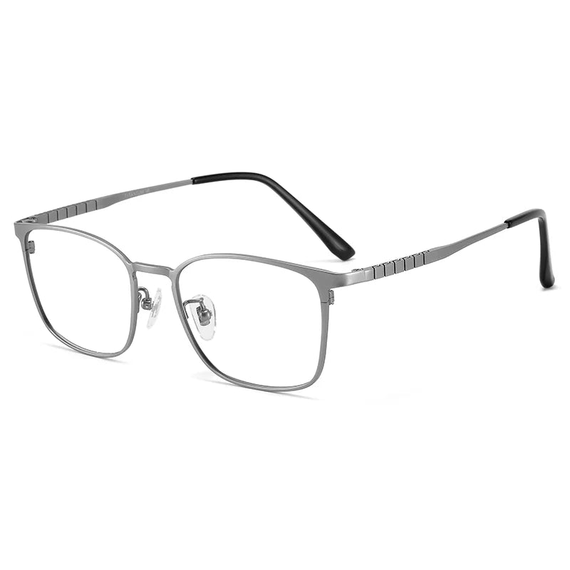 Bclear Women's Full Rim Square Titanium Eyeglasses Frame - Lightweight Durable 85005 for Work, Reading & Fashion Accessories