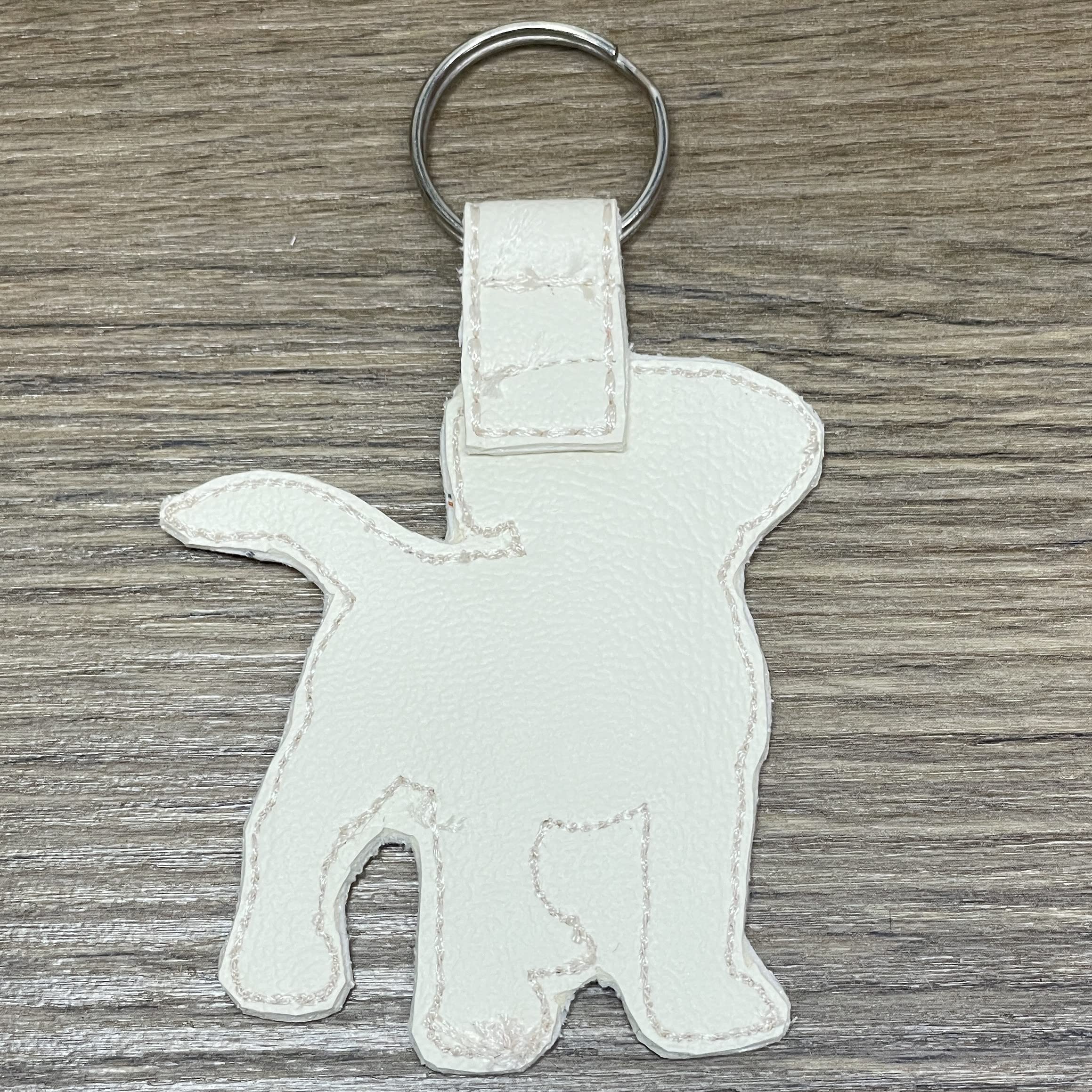 Jack Russell Terrier Keychain - White & Brown Pet ID Luggage Tag by Syntryz | Perfect for Dog Lovers, Travel Accessories & Gift Ideas