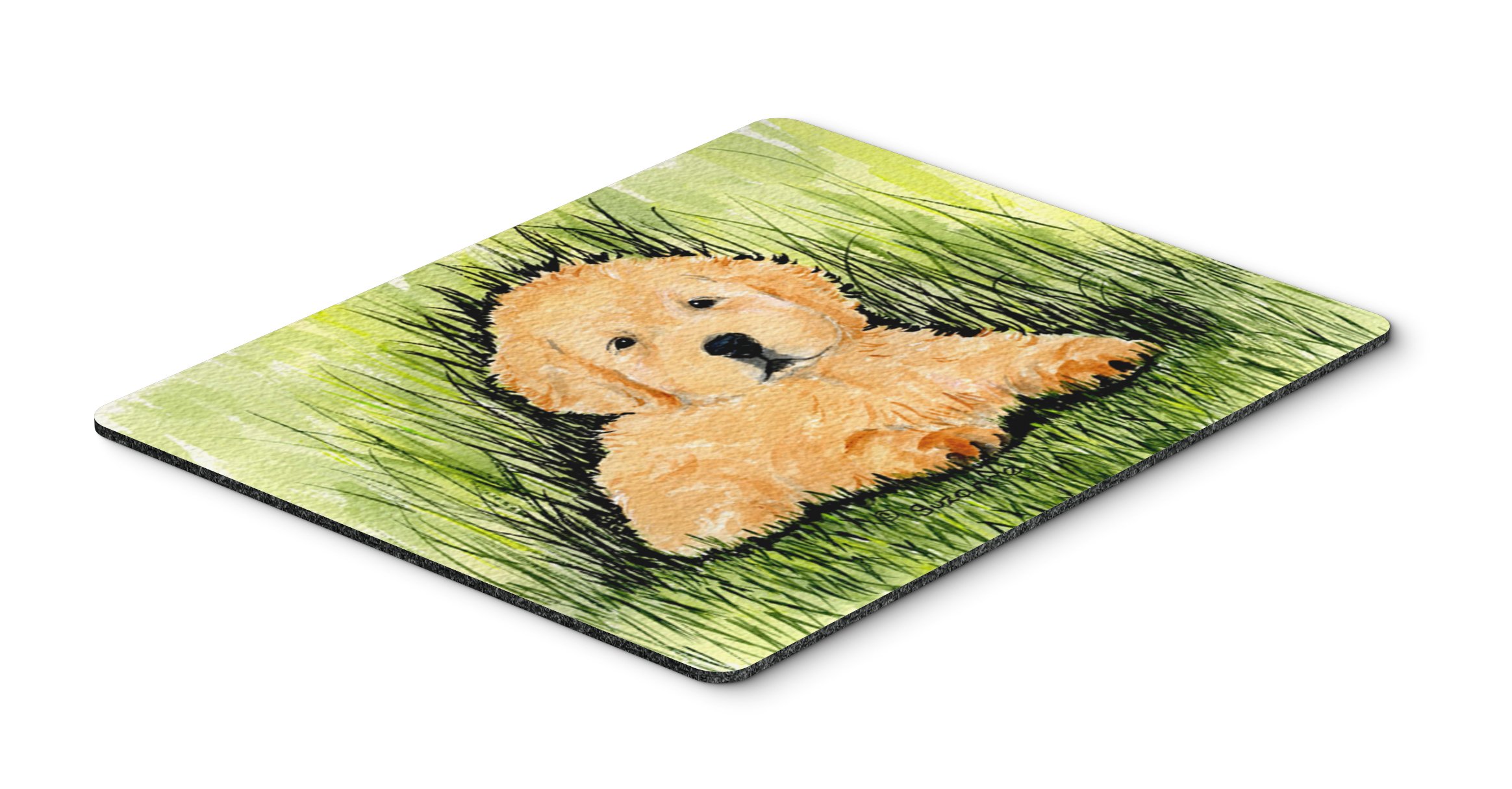 Golden Retriever Mouse Pad & Desk Mat - Large Washable Non-Slip Mousepad for Office, Gaming & Home Computer Use - Cute Dog Themed Desk Accessory for Work & Play