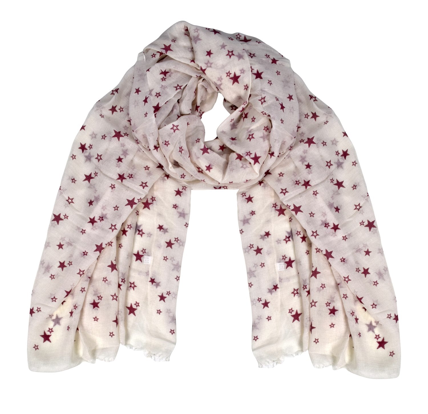 Women's Lightweight Starry Scarf Shawl - Breathable Summer Fashion Accessory for Beach, Travel & Evening Outfits