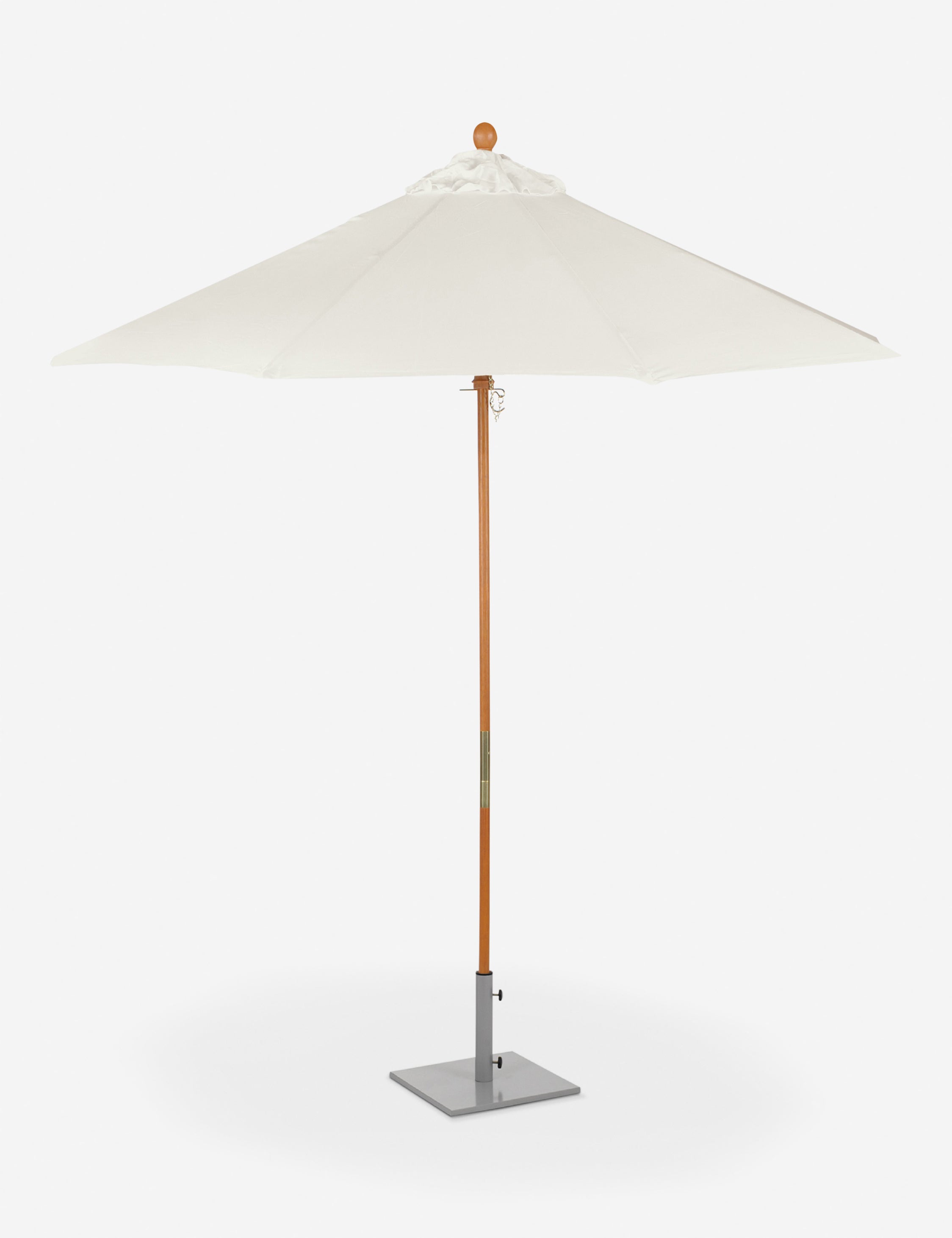 Azalea 9' Round Outdoor Patio Umbrella - Sun Shade for Garden, Poolside, and Backyard Relaxation