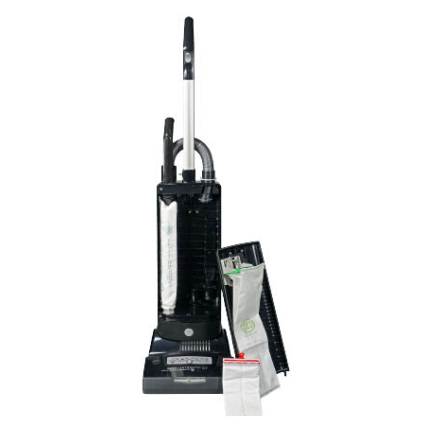 SEBO Automatic X7 Premium Upright Vacuum Cleaner 91543AM (Graphite Grey) - Powerful Suction for Pet Hair, Hardwood Floors & Carpets - Ideal for Home Cleaning & Allergy Relief