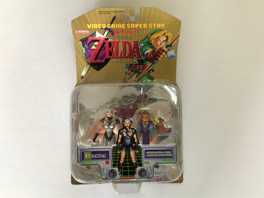 Genuine Toy Biz Video Game Superstars 2000 The Legend of Zelda Ocarina of Time Impa Action Figure - Brand New & Sealed - Perfect for Collectors, Gaming Displays & Zelda Fans