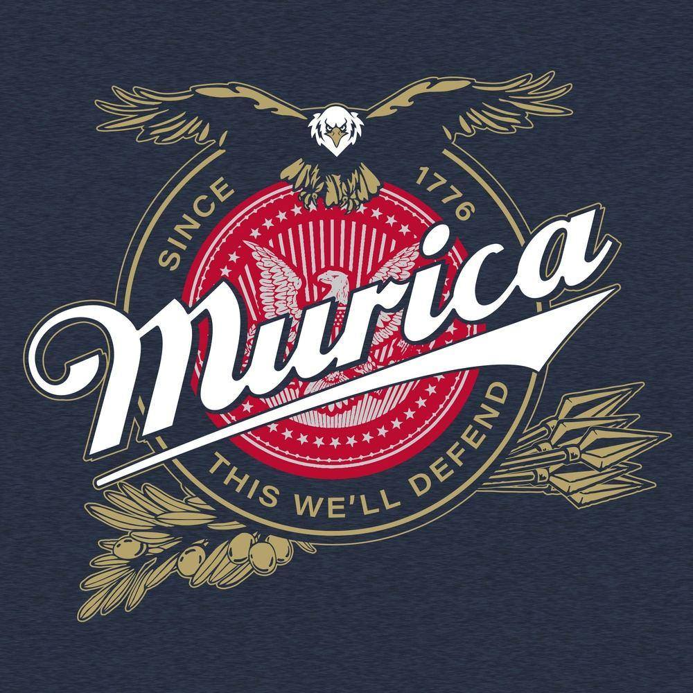 Murica Brewing T-Shirt - Midnight Navy - Patriotic American Beer Lover Tee for Men & Women - Perfect for BBQ, Parties & 4th of July Celebrations