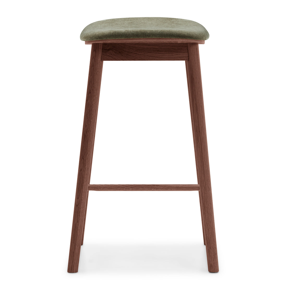 Lando Fabric Backless Bar Stool - Modern Kitchen Island & Counter Height Stool for Dining & Home Decor - Perfect for Small Spaces, Breakfast Nooks & Bars