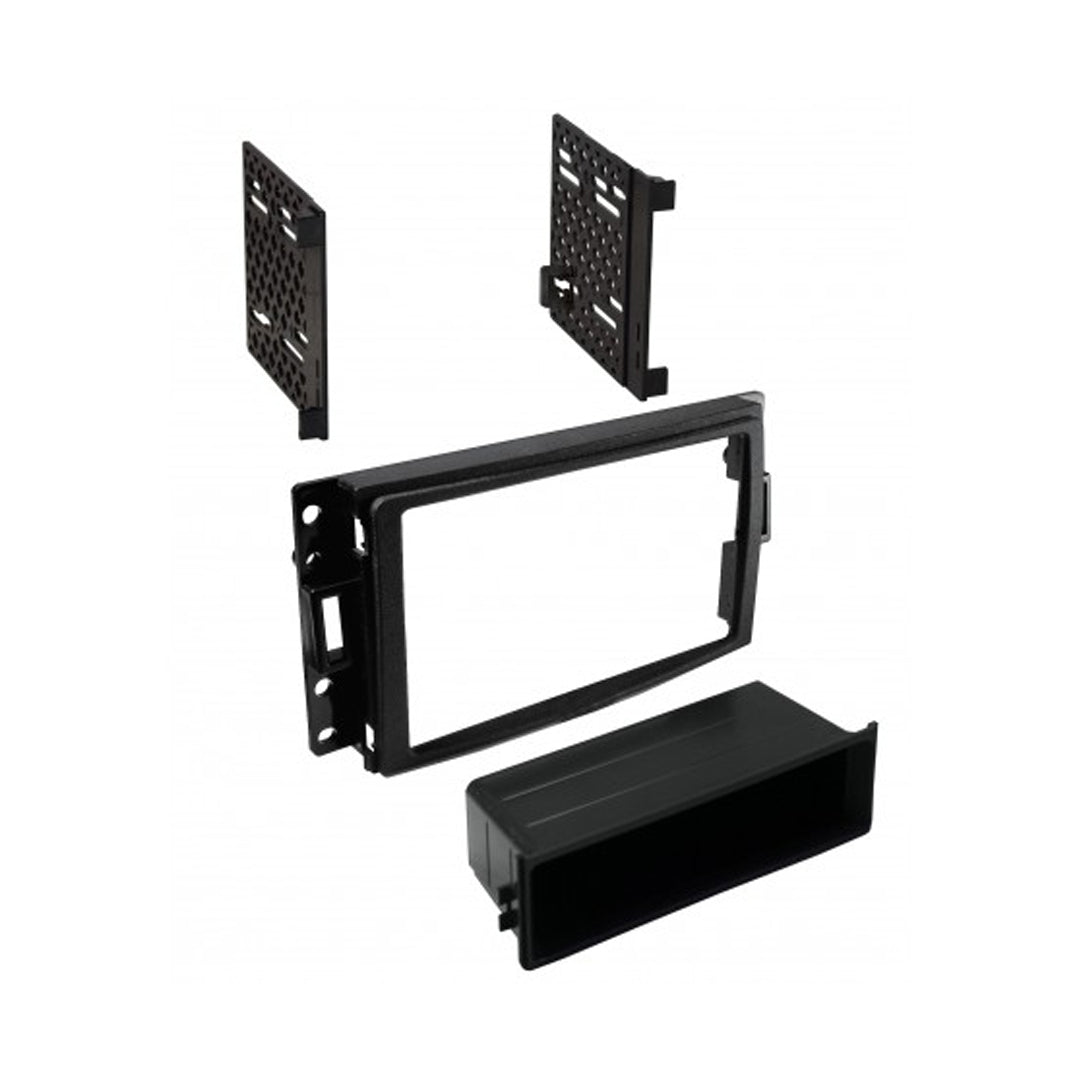 GMK381 Single DIN & Double DIN Car Stereo for 2005-2013 General Motors Vehicles | ISO Mount with Pocket | Perfect for Chevy, GMC, Buick & Cadillac | Upgrade Your Car Audio System