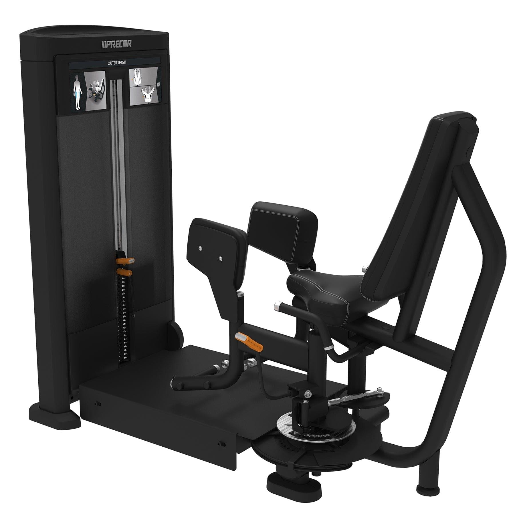 Precor Resolute Series Outer Thigh Machine (RSL0621) - Professional Gym Equipment for Home & Commercial Use - Perfect for Leg & Glute Workouts