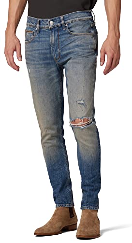 HUDSON Men's Zack Super Skinny Jeans - Slim Fit Stretch Denim Pants for Casual Wear | Perfect for Night Out, Dating & Everyday Fashion