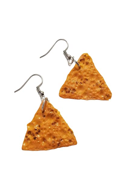 Vegan Cheese Earrings - Cute Dairy-Free Fashion Jewelry for Cheese Lovers | Perfect for Parties, Cosplay & Foodie Outfits