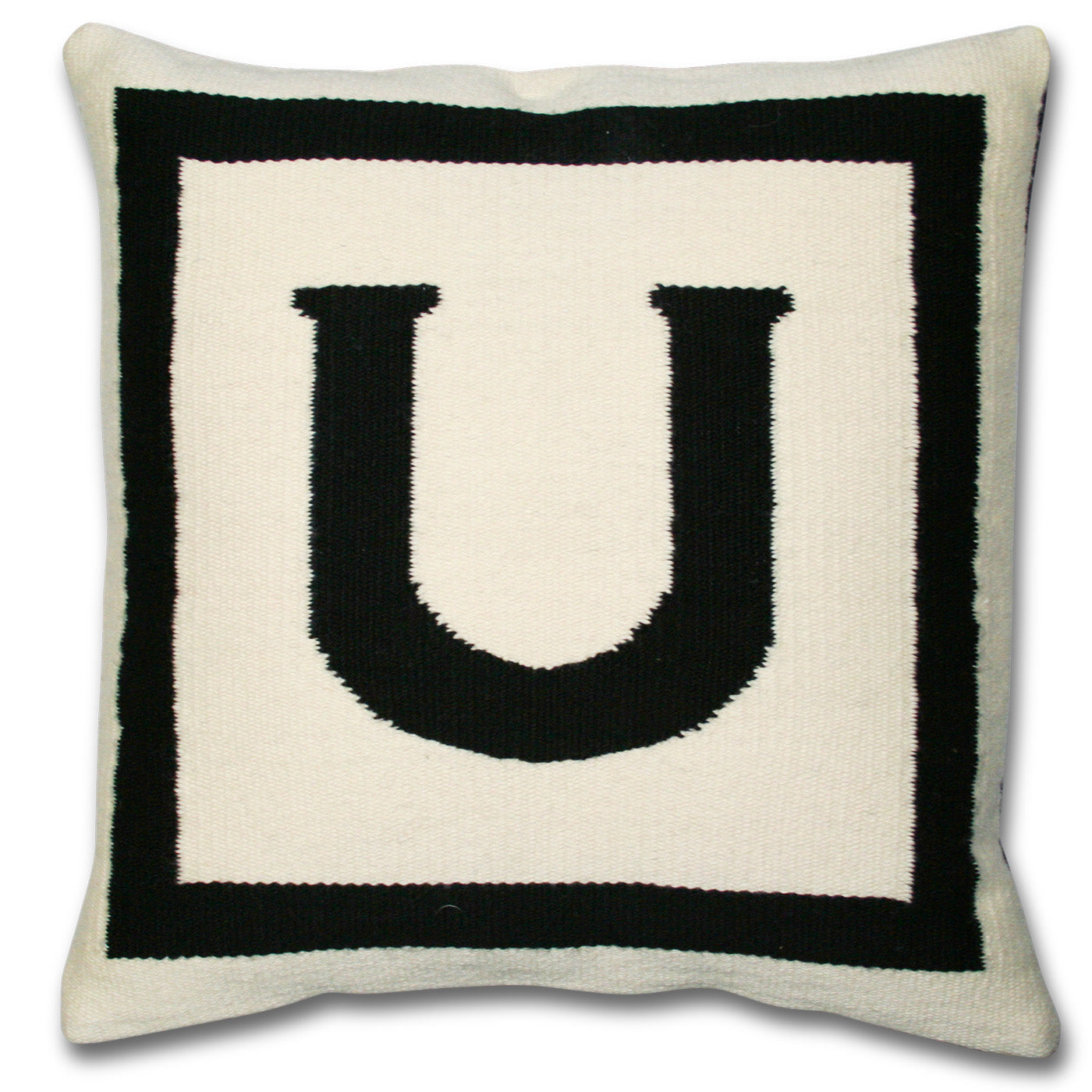 Reversible Letter Throw Pillow - Soft & Stylish Decorative Cushion for Sofa, Bed, Dorm - Perfect for Home Decor, Living Room, Bedroom, Gifts