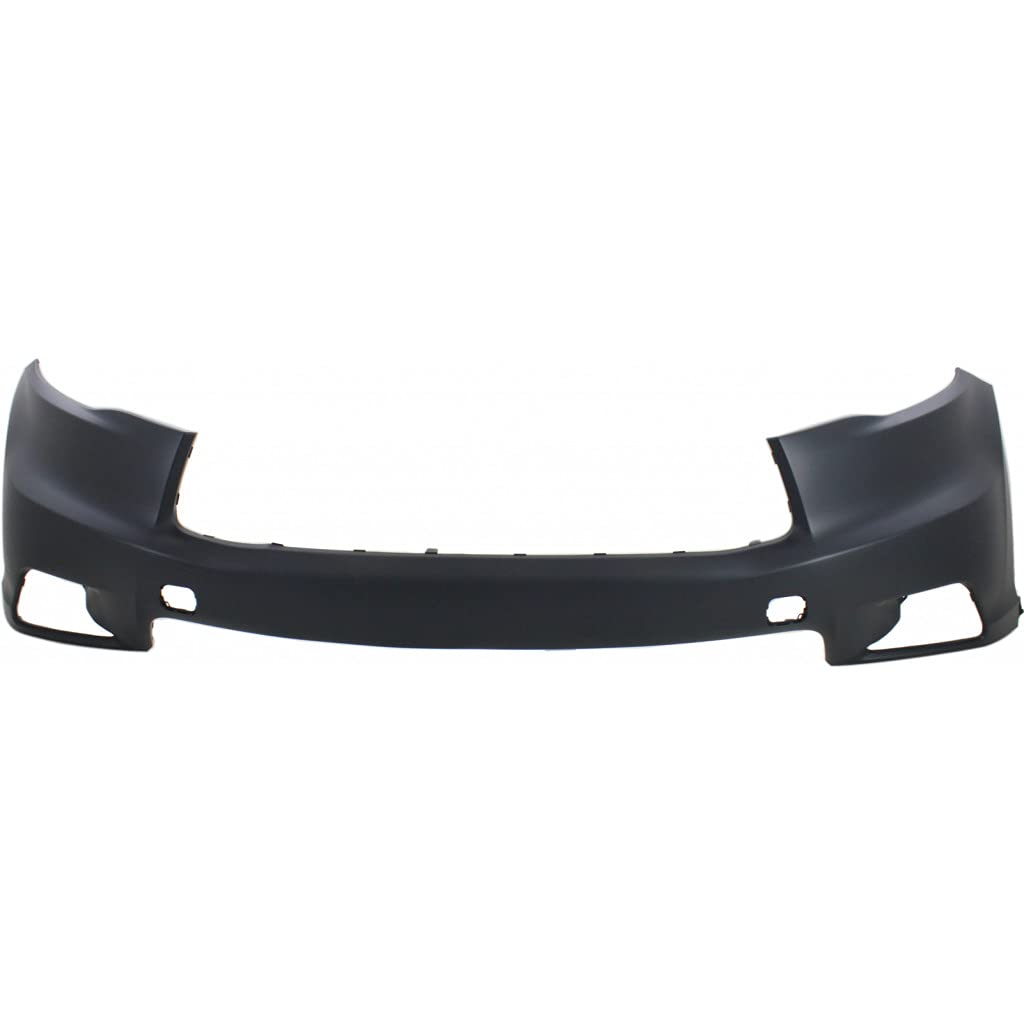 Toyota Highlander Bumper Cover 2014-2016 Front Upper Primed - Perfect Fit & Easy Installation for TO1014102 521190E925