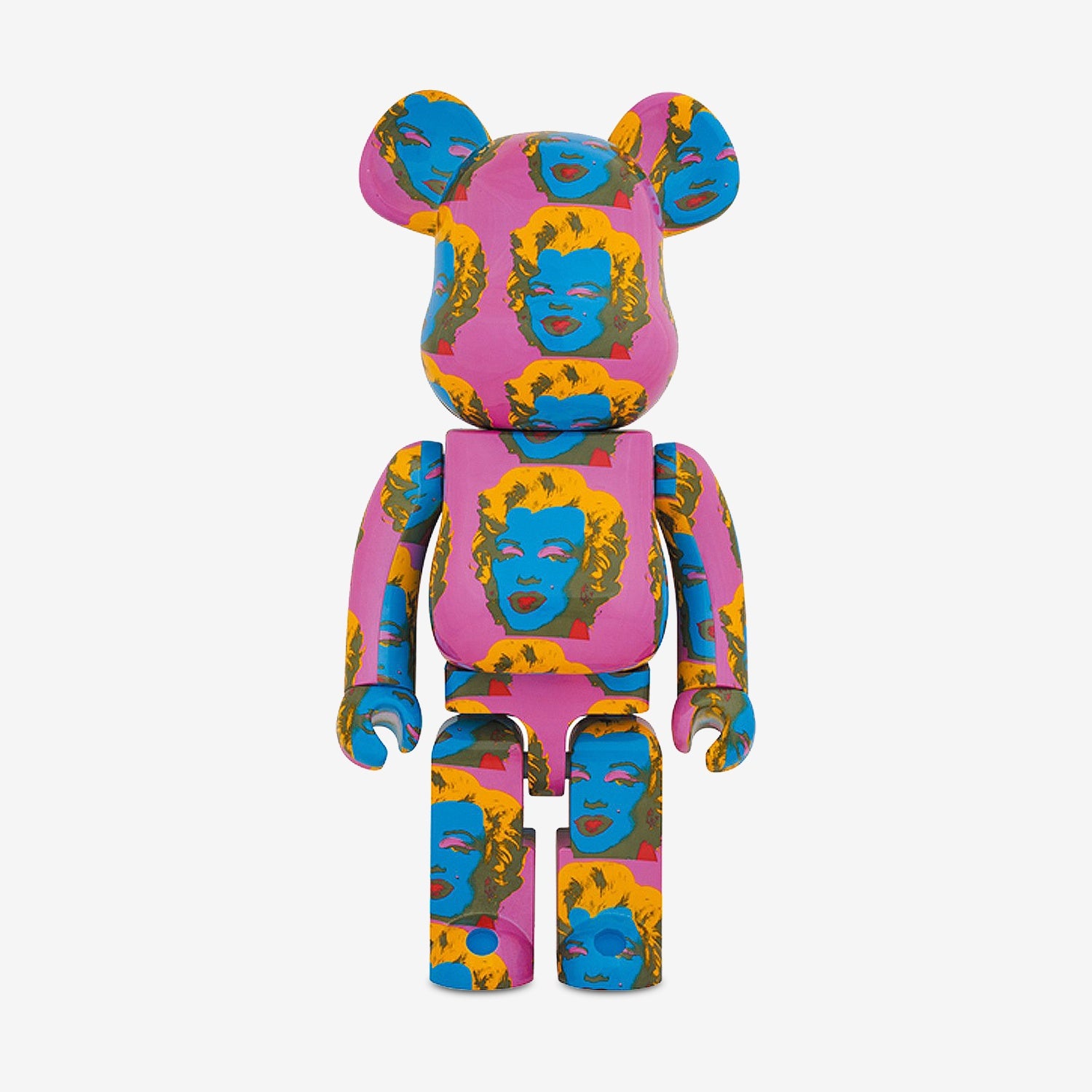 Be@rbrick Andy Warhol Marilyn Monroe #2 1000% Collectible Art Figure - Limited Edition Pop Art Vinyl Toy for Display & Home Decor