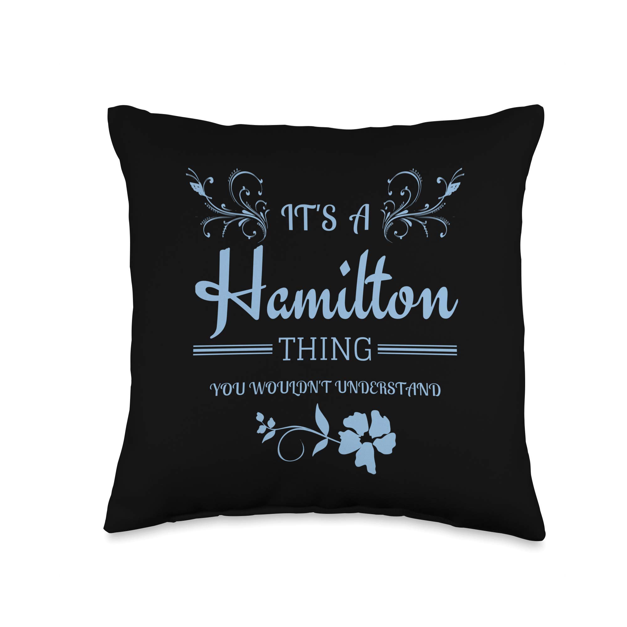 Hamilton Musical Throw Pillow - Perfect Gift for Teenage Girls & Women - Home Decor for Bedroom, Living Room, Dorm