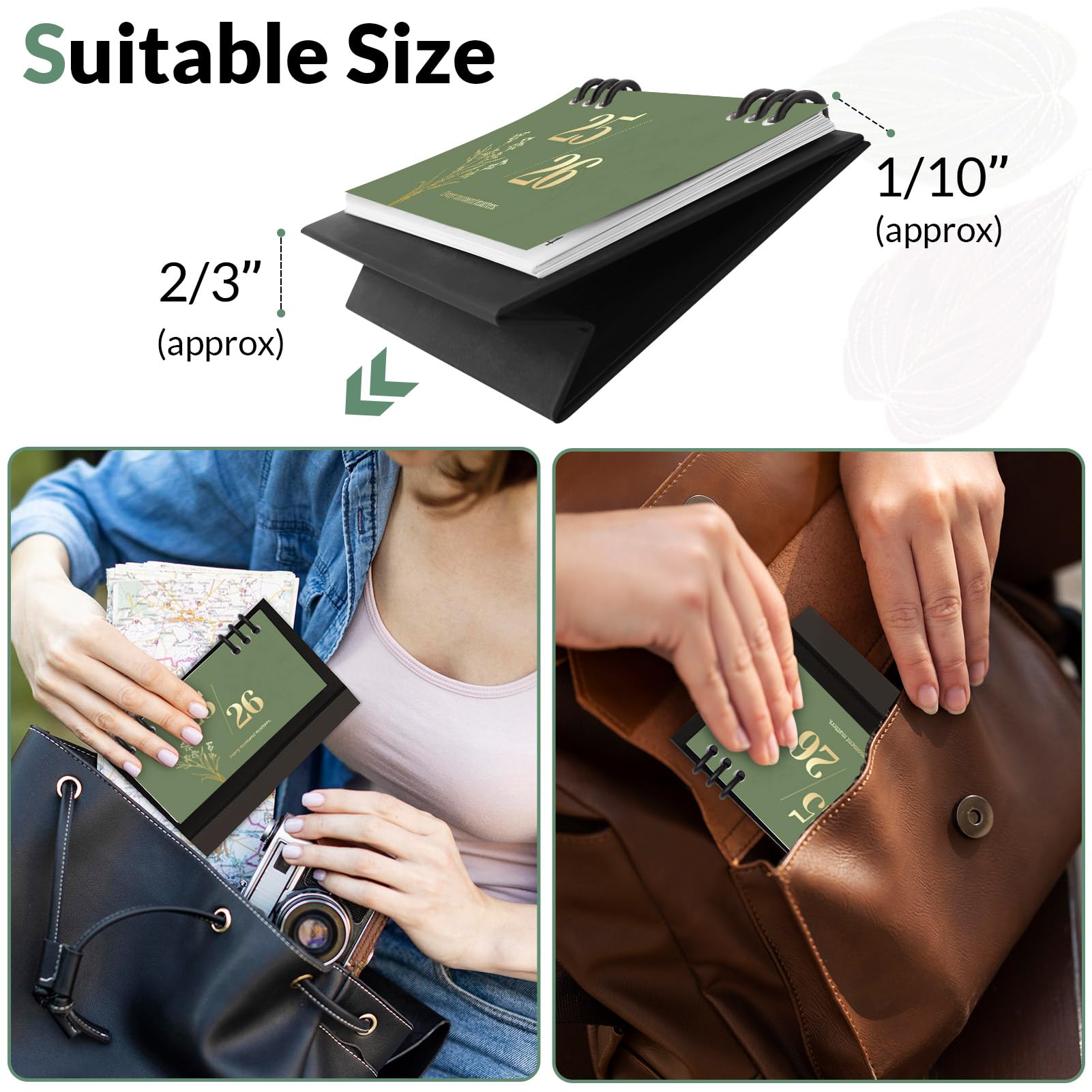 2025-2026 Small Desk Calendar - 6.3