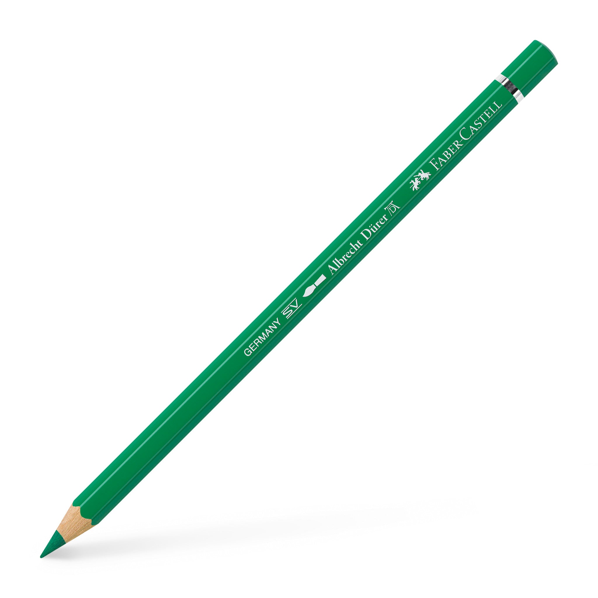 Albrecht Dürer Emerald Green Watercolor Pencils #163 - Premium Artist Grade Colored Pencils for Sketching, Drawing & Watercolor Painting - Perfect for Professional Artists, Students & DIY Craft Projects