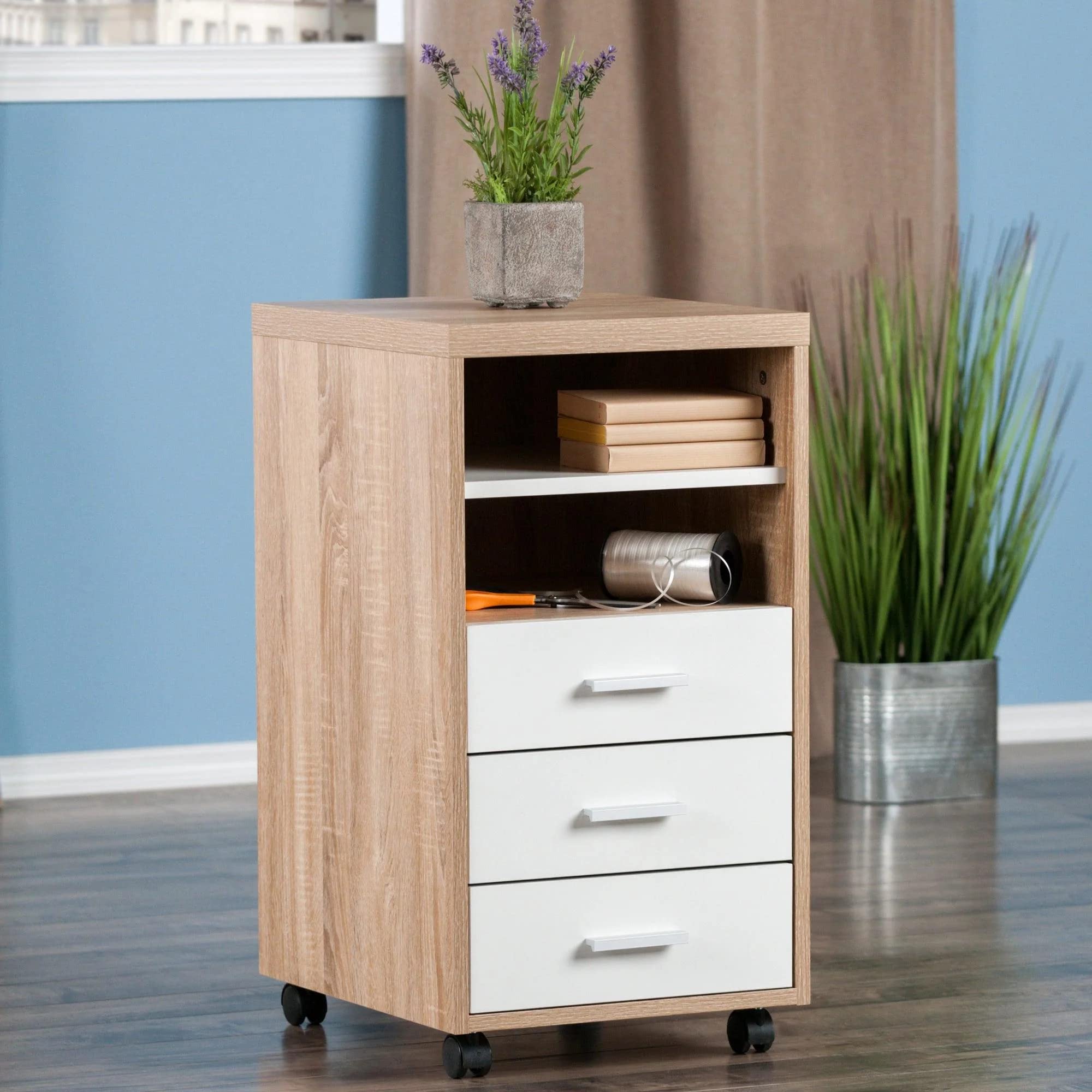 Winsome Wood Kenner Home Office Desk - Reclaimed Wood Writing Desk for Study & Work - Perfect for Home Office, Study Room & Workspace