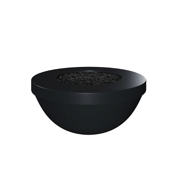 Aura Round Fire Pit - Outdoor Wood Burning Fire Pit for Backyard, Patio, and Camping | Durable Steel Design with Spark Screen | Perfect for Gatherings, S'mores, and Ambiance