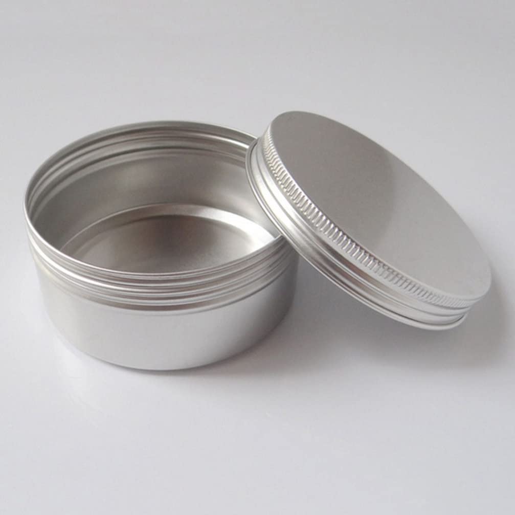 24-Piece Empty Cosmetic Containers with Lids - Travel-Sized Cream Jars, Sample Jars & Candle Holders - Perfect for DIY Beauty, Toiletries, Wedding Favors & Small Business Packaging