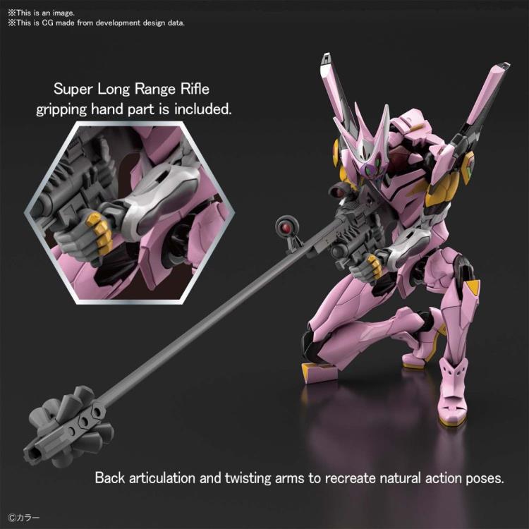 Bandai RG Neon Genesis Evangelion Eva Unit 08 Alpha Model Kit - High-Quality Anime Action Figure for Collectors & Fans - Perfect for Display, Gifts & Cosplay Props