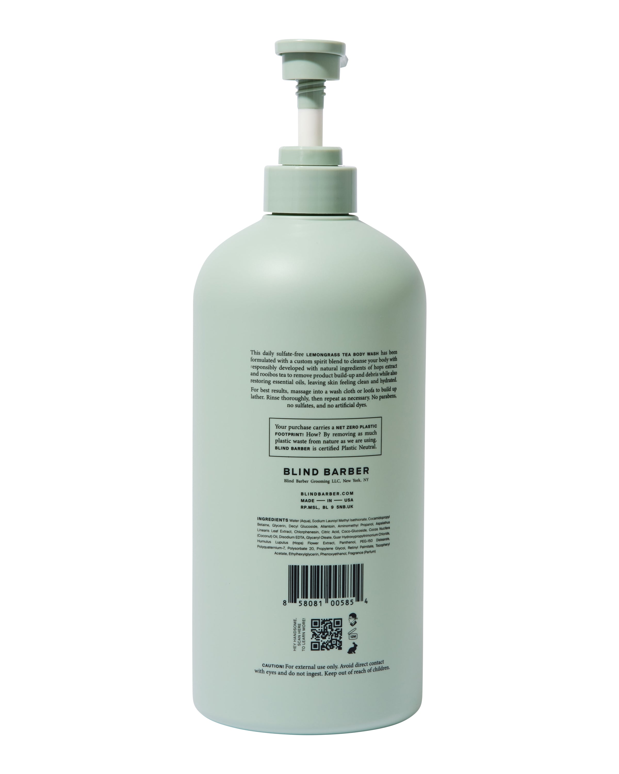 Refreshing Lemongrass Tea Body Wash - Hydrating & Aromatherapy Shower Gel for Relaxation - Perfect for Morning Showers & Spa Nights