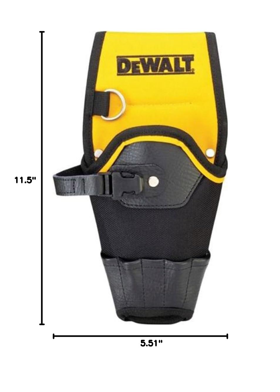 DEWALT DEW175552 Professional Tool Belt & Carpenter Apron - Heavy Duty Yellow/Black for Construction, Woodworking & DIY Projects